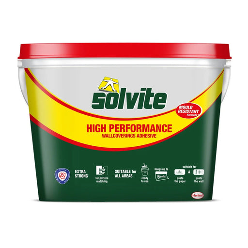 Solvite High Performance Ready Mix Wallcovering Adhesive 5 Roll