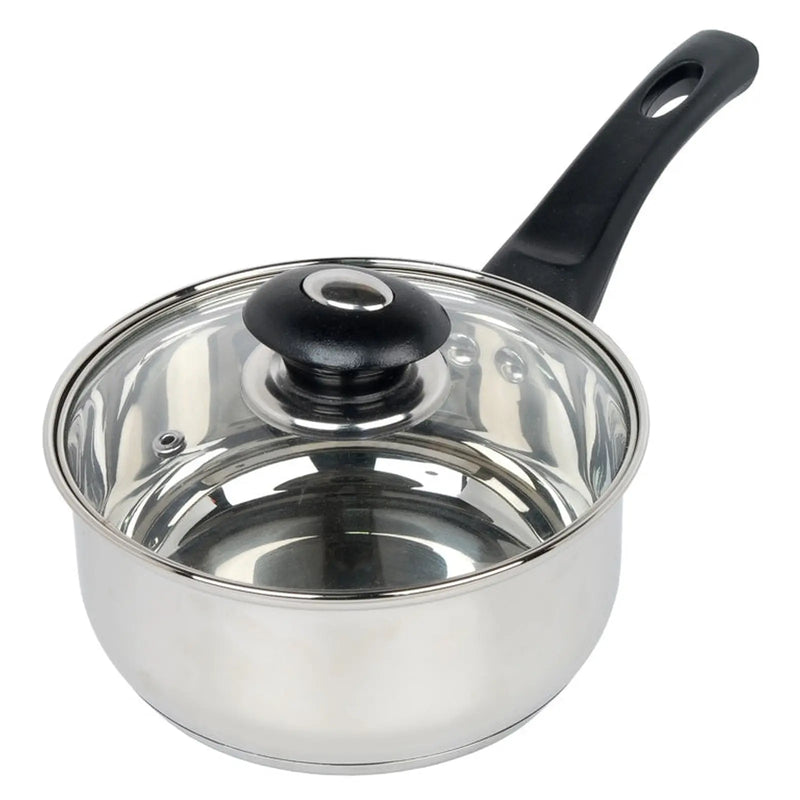 Pendeford Saucepan Set With Lids Stainless Steel