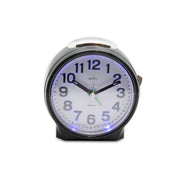 Acctim Eden Sweep Alarm Clock Pearl Black