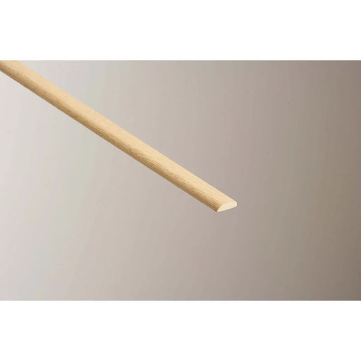 Cheshire Mouldings D Moulding Light Hardwood 6 x 21mm x 2.4m