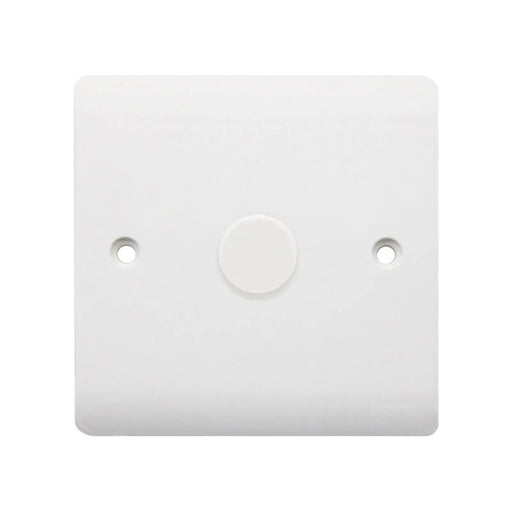 Securlec 1 Gang 2 Way Dimmer Switch Round Edge