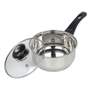Pendeford Saucepan Set With Lids Stainless Steel