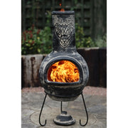 Gardeco Wolf Charcoal Mexican Chimenea 110cm