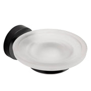 Croydex Flexi Fit Matt Black Soap Dish And Holder