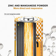 Extrastar Alkaline Batteries 1.5v AA Pack 4
