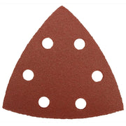 Abracs Hook & Loop Delta Sanding Sheets Pack 6 93mm x 93mm x 120g