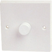 Securlec Square 1 Gang 2 Way Dimmer Switch Square Edge