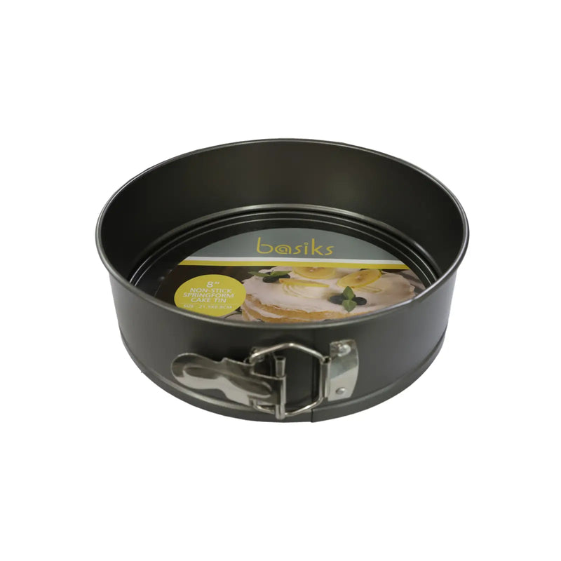 Basiks Non Stick Springform Cake Tin 8"