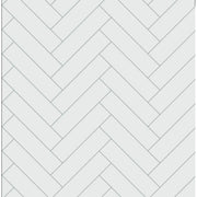 Giavani Wall Panel 2.6m Chevron White Pack 4