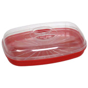 Pendeford Microwave It Fish Steamer Red