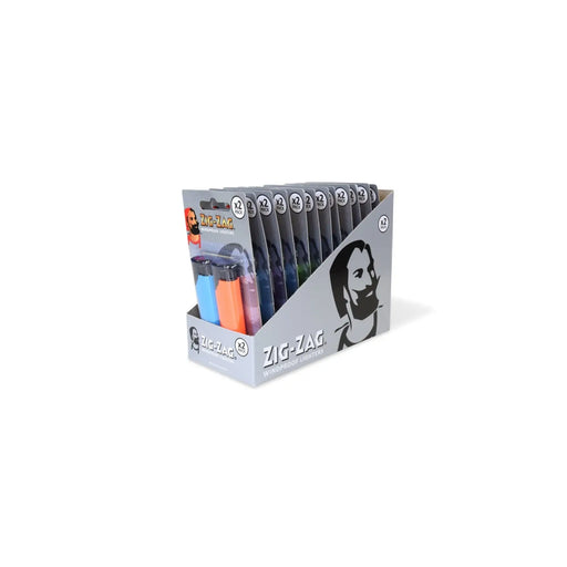 Zig Zag Windproof Lighters Pack 2