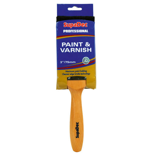SupaDec Professional Paint & Varnish Brushes 3"/75mm