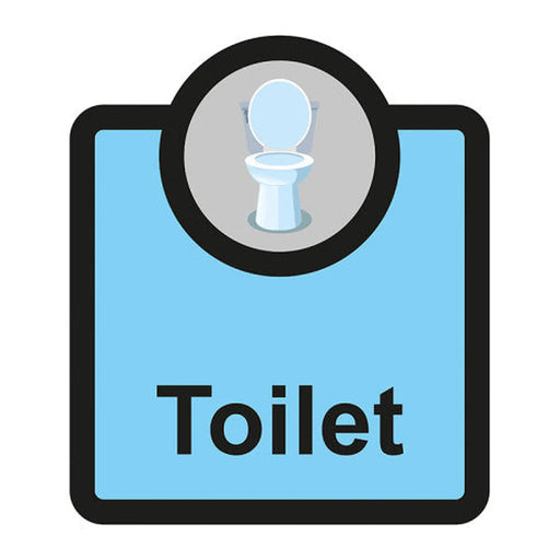 Assisted Living Sign: Toilet - S/A FMX (266 x 310mm)