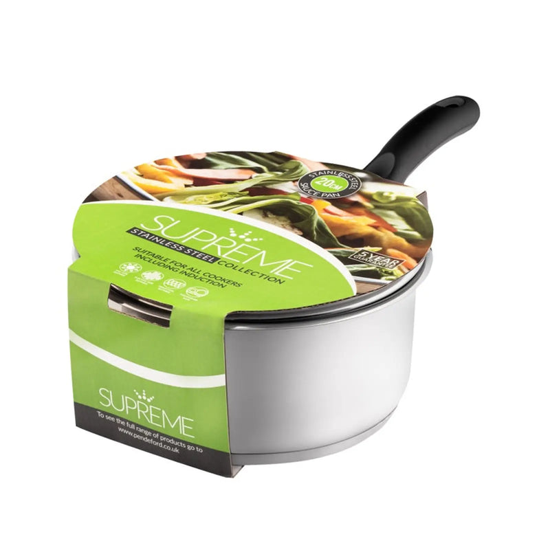 Pendeford Saucepan With Lid 20cm