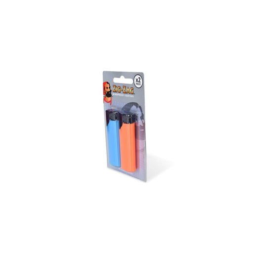 Zig Zag Windproof Lighters Pack 2