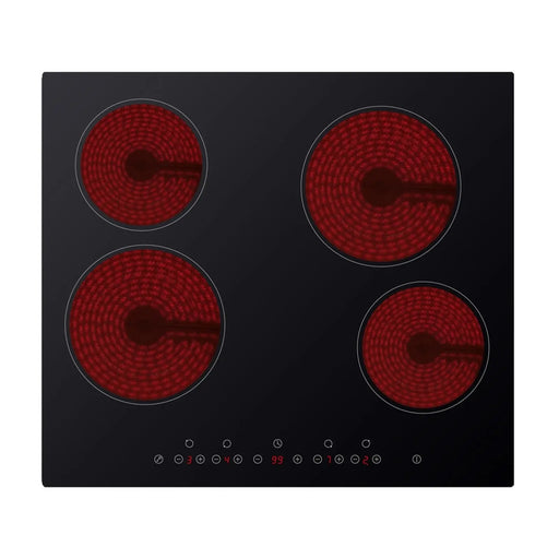 Kitchenplus 4 Zone Ceramic Hob Touch Control - 600mm
