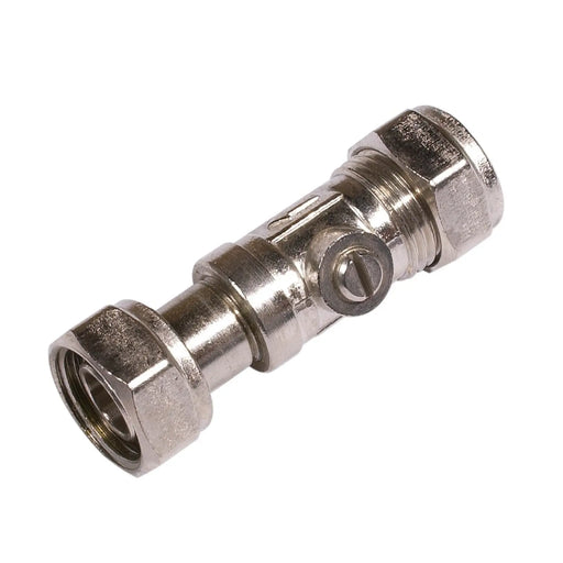 Securplumb Straight CP Service Valve 15x1/2