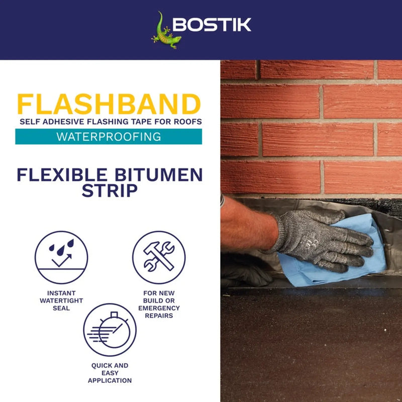 Bostik Flashband Original with Primer 3.75m x 150mm