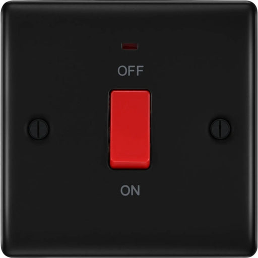 BG Square Cooker Control Unit 45a Matt Black