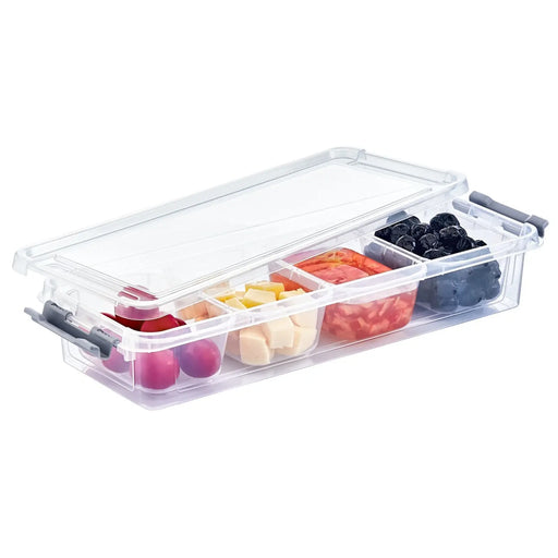 Hobbylife 4 Divider Flat Grand Organiser Box 2.5L