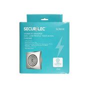 Securlec Whisper Fan Low Profile Timer Model 100mm 4"