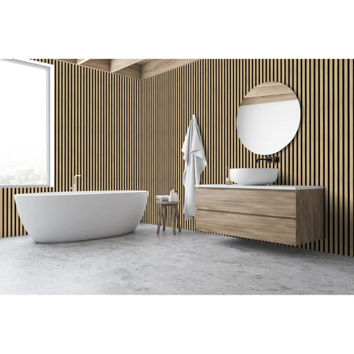 Bosco 3D Panel LH Trim 2.6m Natural Oak