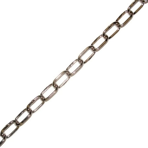 Securit Oval Link Chain NP 2.2mm x 10m Reel 5/8"