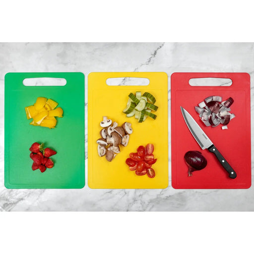 Chef Aid Poly Chopping Board 35 x 25cm Red