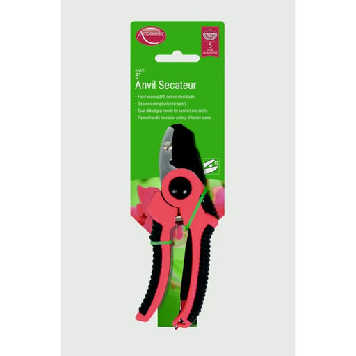 Ambassador Anvil Secateur 8"