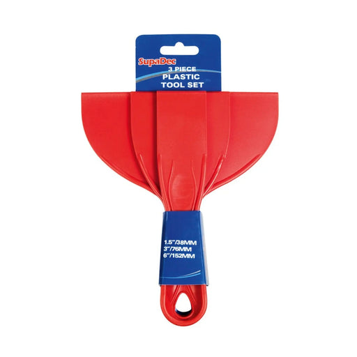 SupaDec Plastic Putty Knife 3 Piece