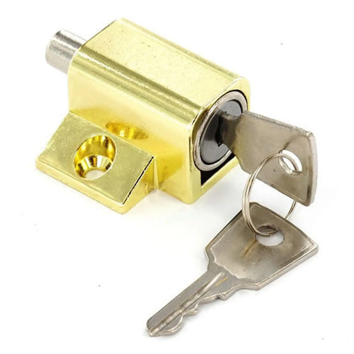 Securit Window/Patio Door Lock Brassed - Pack of 5