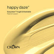 Crown Easyclean Matt Emulsion 2.5L Happy Daze