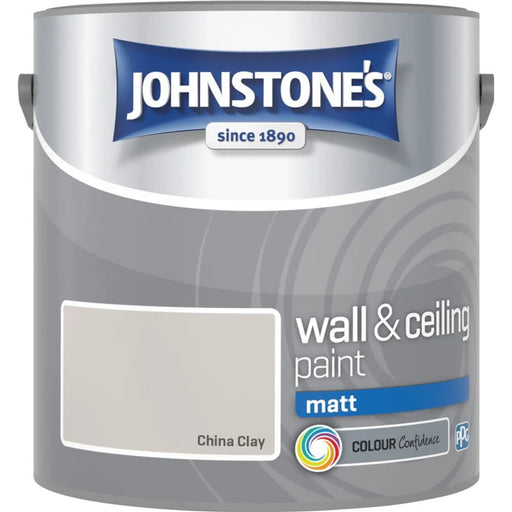 Johnstone's Wall & Ceiling Matt 2.5L China Clay