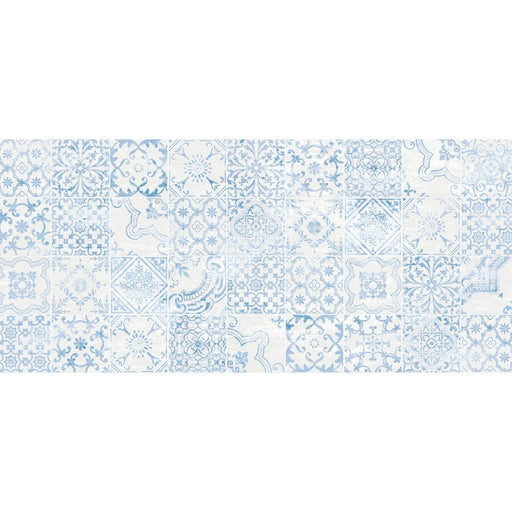d-c-fix® Manhattan Tablecloth - Visbi Blue 20m Roll x 140cm