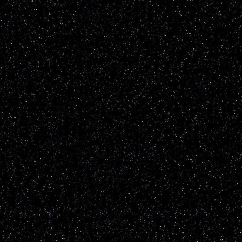 SP Glass Splashback 600 x 750mm Black Galaxy