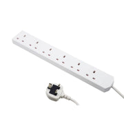 Securlec 6 Gang Extension Lead 2m 13 Amp
