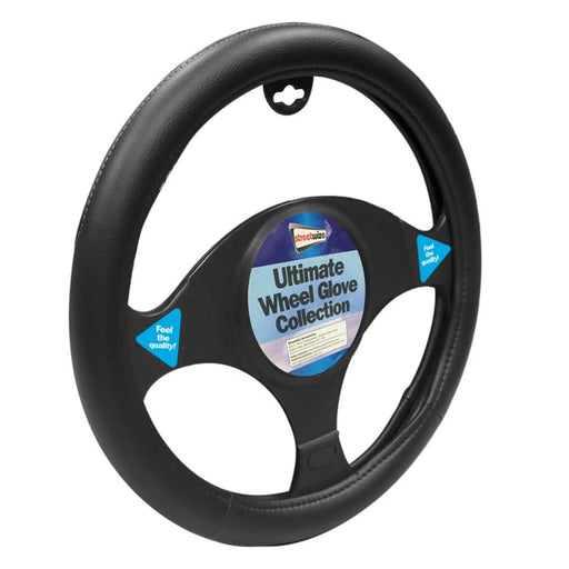 Streetwize Steering Wheel Glove Black & White