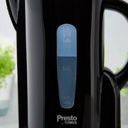 Tower Presto 1.7L Electric Kettle Black 2200w