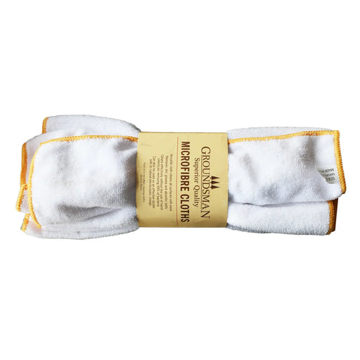 Groundsman Microfibre Cleaning Cloth 35 x 35cm Pack 4