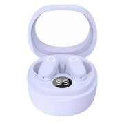 Itek TWS Earbuds With LED Display & Case Purple