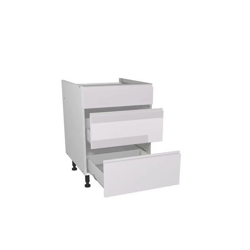Gower Rapide+ Capri White 3 Drawer Unit 600mm