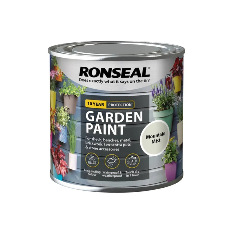 Ronseal Garden Paint 250ml Mountain Mist