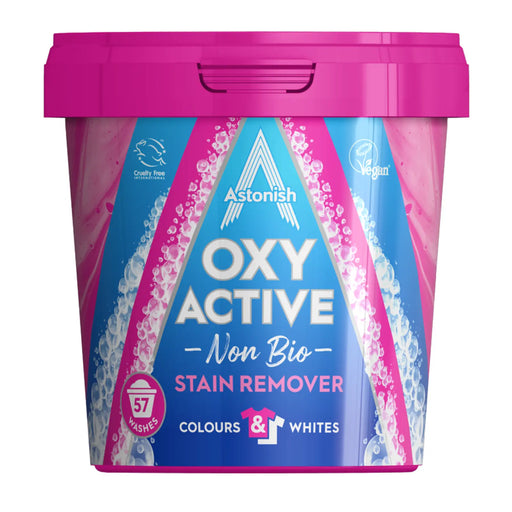 Astonish Oxy Fabric Stain Remover 1.25kg Powder