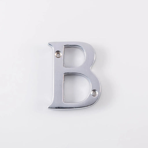 Letter Face Fix (B) - Polished Brass 53MM