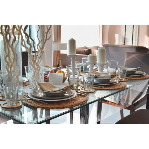 d-c-fix® Tablecloth - Clear Plastic 130m Roll x 130cm