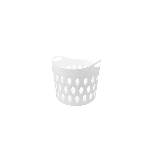 Signature Small Flexi Laundry Basket White