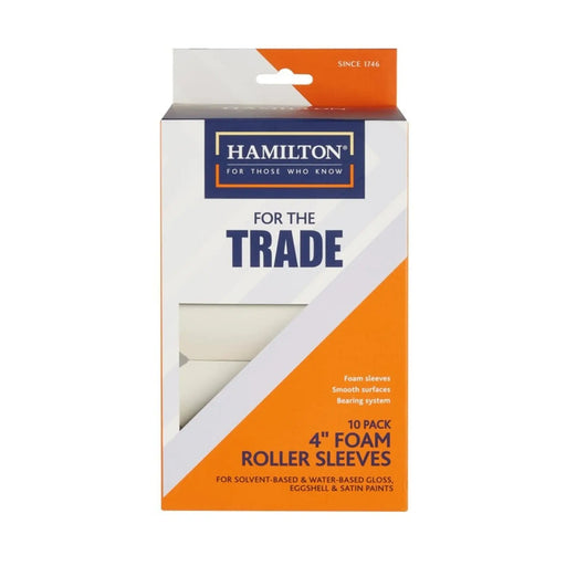 Hamilton For The Trade Mini Foam Roller Sleeves Pack 10 4"