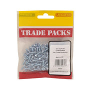 Pozi Twinthread Countersunk Woodscrews - Zinc Plated - 1/2" x 6 - - Pack of 5