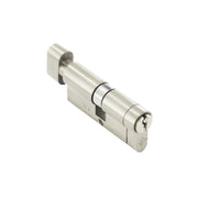 Smiths Locks Snap Safe Double Thumbturn Cylinder Nickel 35 x 35mm