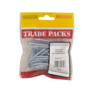 Pozi Twinthread Countersunk Woodscrews - Zinc Plated - 1 3/4" x 8 - - Pack of 5
